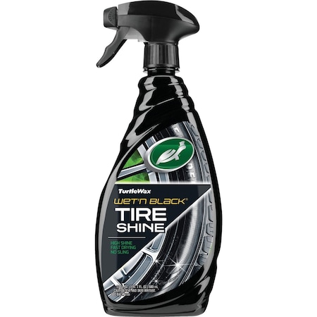 Turtle Wax Wet N Black 23 Oz. Trigger Spray Tire Shine T217RA