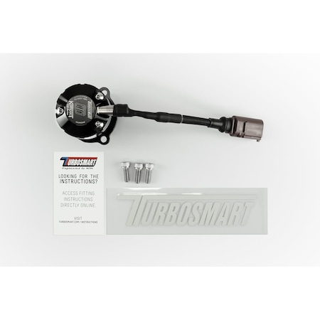 Turbosmart BLOW OFF VALVE Plug And Play; Recirculating; Black; Aluminum TS-0223-1263
