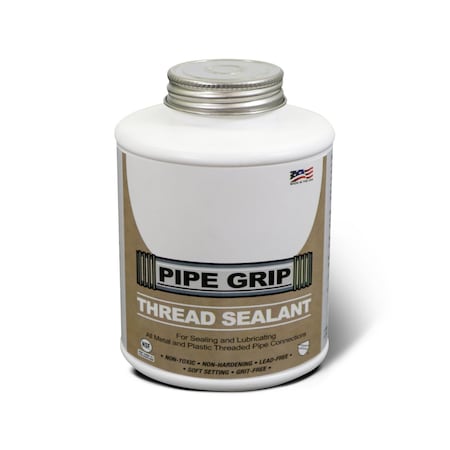 Supplygiant Gold Thread Sealant 16 oz Pipe Thread Compound w/NSF Certification Non Toxic Formula Industrial Grit SWQUTCHF38