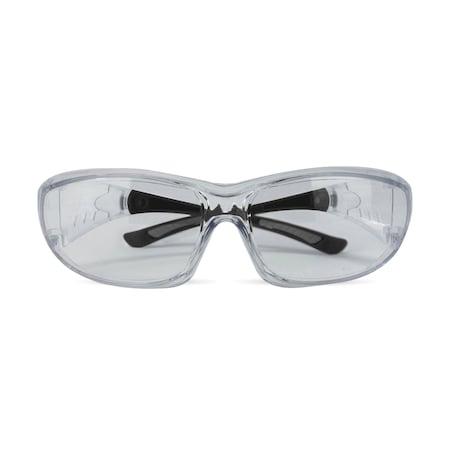 Bison Life PrimeX, Safety Glasses, Anti-Fog & Anti-Scratch, Gray Lens ZH-PRXSG-GYLBKT-MS14