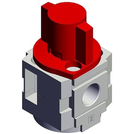 Smc Pressure Relief Valve, 1/4 in Sz, Metal VHS20-N02-S-MZ-D