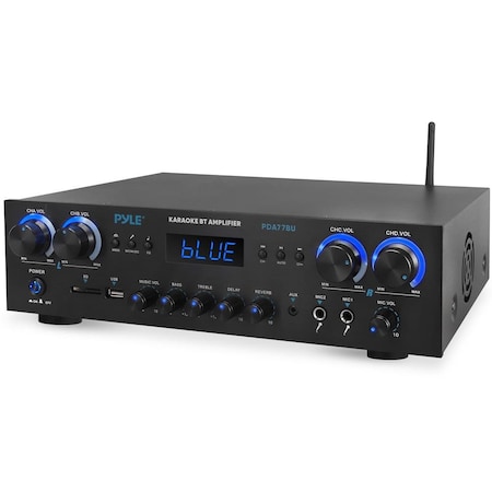 Pyle Home Stereo Receiver with Bluetooth PDA77BU
