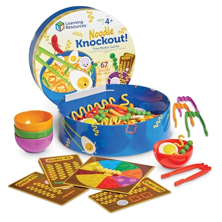 Learning Resources Noodle Knockout Fine Motor Game LER5549