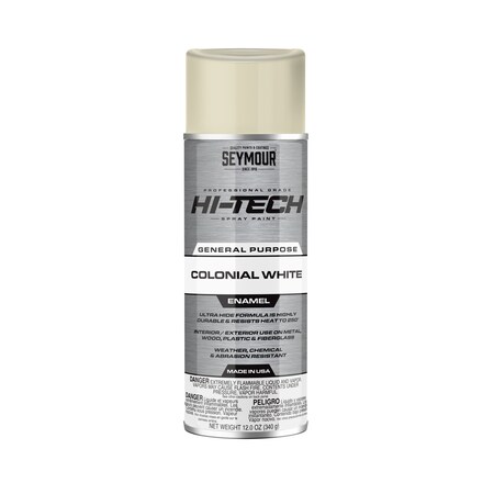 Seymour Of Sycamore Hi Tech Enamel Spray Paint Colonial Whit 16-140