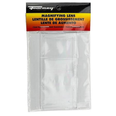 Forney 1.0 Diopter Magnifying Lens, Plastic 55767