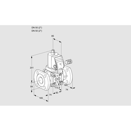 Honeywell Kromschroder VAS350F/NKGR KS88017747