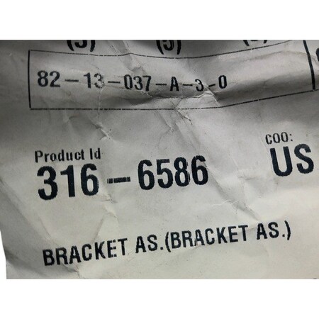 Caterpillar BRACKET AS., CATERPILLAR OEM 3166586 3166586