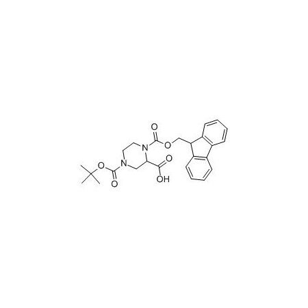 Ak Scientific 4-Boc-1-Fmoc-2-piperazinecarboxylic acid (5g), CAS 183742-23-6 W3982-5g