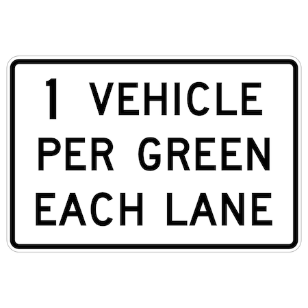 Sign Solutions Usa Traffic Sign, 36 in Width, Aluminum Sign, Horizontal Rectangle DUS06DWT3624R10-29