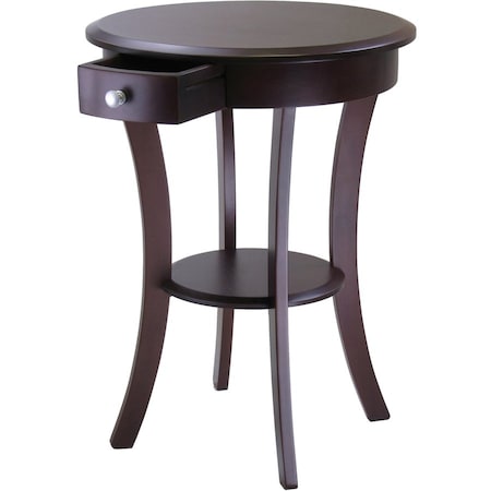 Winsome 40627 Sasha Round Accent Table 40627