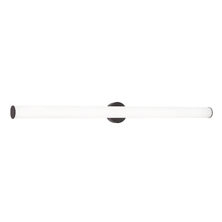 Afx Leia 48in. LED Vanity, 120-277V, 5 CCT, Black LIAV4804LAJUDBK