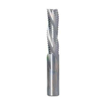 Qic Tools 3/8in Slow Spiral Downshear Roughing Solid Carbide Bit 3inL RSC24.380.10