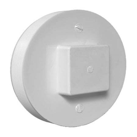 Charlotte Pipe And Foundry 1.5 DWV MPT Plug PVC 00106 0600HA