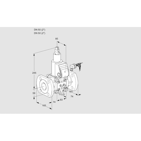 Honeywell Kromschroder VAS350F/LW KS88011952