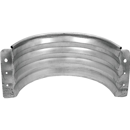 Marshall Stamping AWFV Area Wall, 10 in L, 19-1/2 in W, 12 in H, Galvanized Steel FVAW