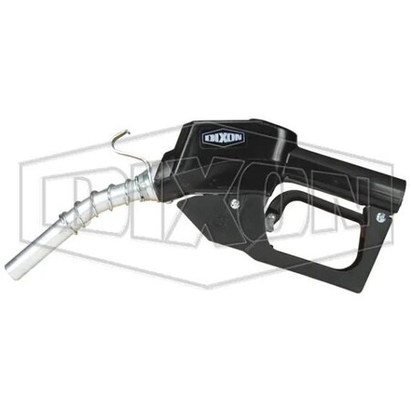 Dixon Gasoline Service Farm and Consumer Nozzle without Clip, 18 GPM, 3/4 in FNPT Inlet x 15/16 in Spout O DN7UOBF-NC