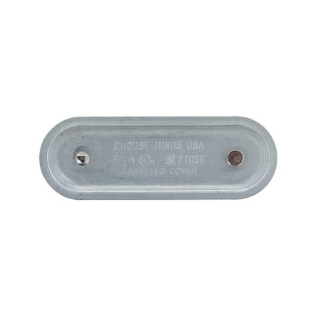Crouse-Hinds Eaton Crouse-Hinds series Condulet Form 7 Snaptight cover with integral gasket, 25PK 470SG
