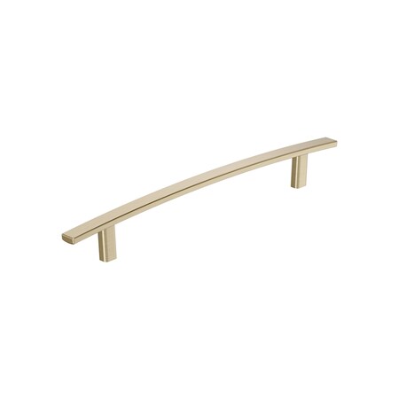 Amerock Cyprus 8-13/16 inch 224mm Center-to-Center Golden Champagne Cabinet Pull BP26209BBZ