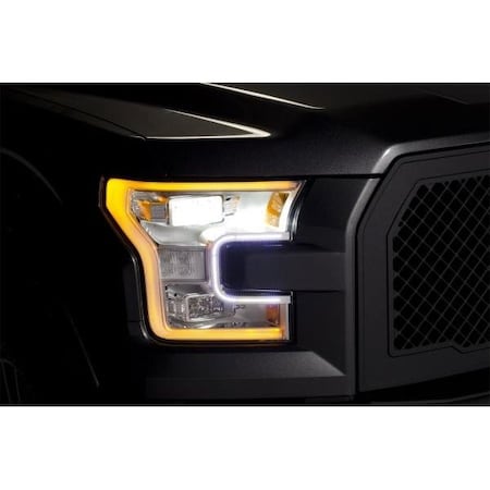 Putco Led Lights, Polished Aluminum Housing; Clear Lens; LED; Clear Bulb; Set Of 290150T