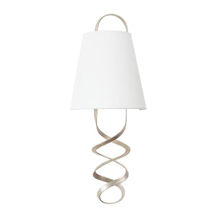 Hudson Valley Lighting Dota 2 Light Wall Sconce 9 In. Warm Silver Leaf 7322-WSL