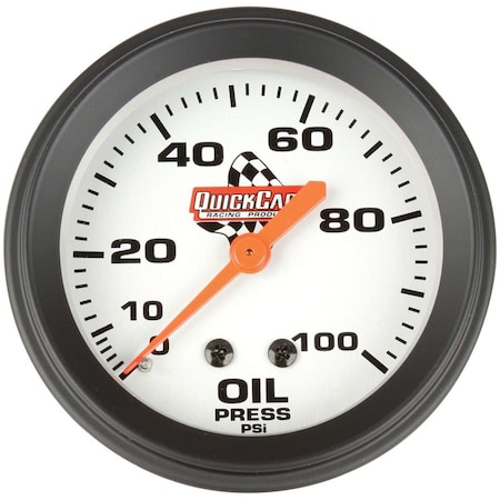 Powerhouse 2.62 in. Oil Pressure Gauge - 0-100 PSI PO3607066