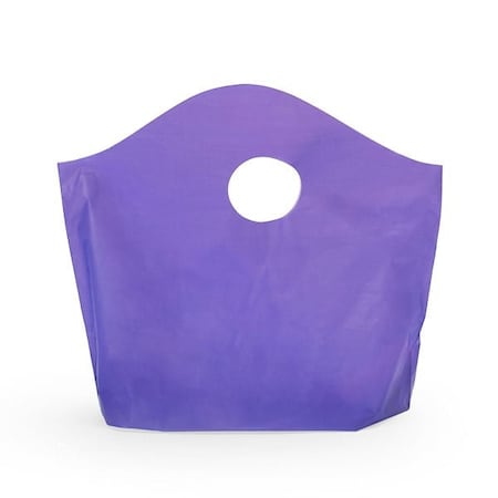 Nashville Wraps Purple Wave Top Plastic Bags, Small 12x11x4, 2 mil, 250PK S28FP