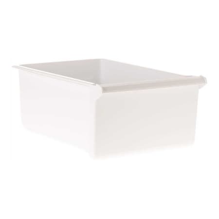 Ge Refrigerator Twin Low Veggie Pan, White WR32X1455