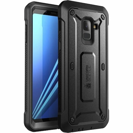 Iblason GALAXY A8 PLUS UNICORN BEETLE PRO RUGGED CASE-BK GXYA8P18UBPROBK