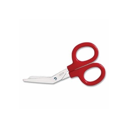 Medi-First Angle Scissors, 4-1/2 in, Red 899-70601