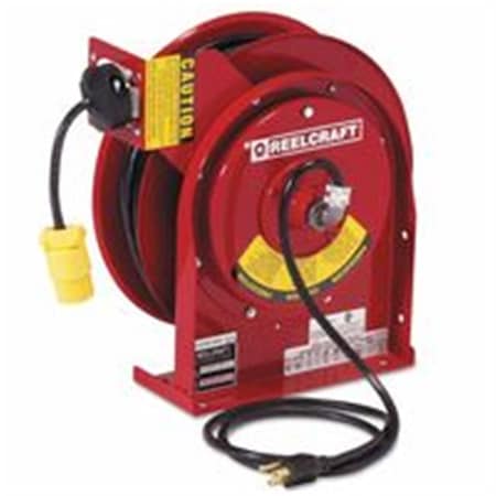 Reelcraft Heavy Duty Power Cord Reel- 12 - 3 x 45 ft. 523-L45451233