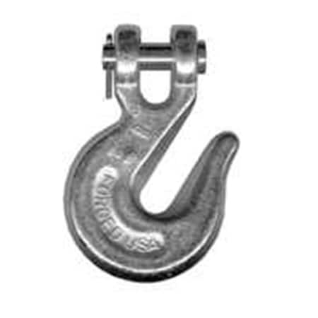 Campbell Chain & Fittings T950182461593G Grab Hook Clevis Zinc Plated Grade 43 0.5 In. 6536015