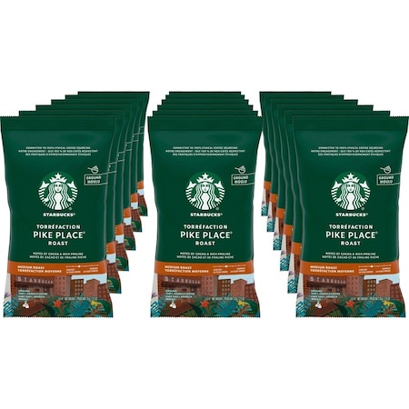 Starbucks Coffee, Pike Place, 2.5 oz., PK18 SBK12411960