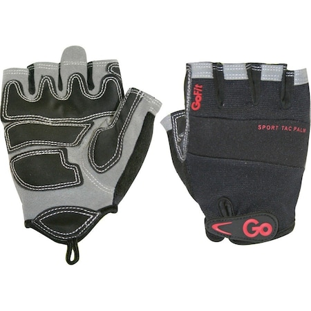 Gofit Men's Sport-Tac Pro Trainer Gloves (Large) GF-DTAC2-LG