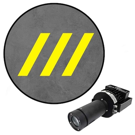 Visual Workplace Virtual LED Safety Walkway Projector 66-3139-618EXT-PS155