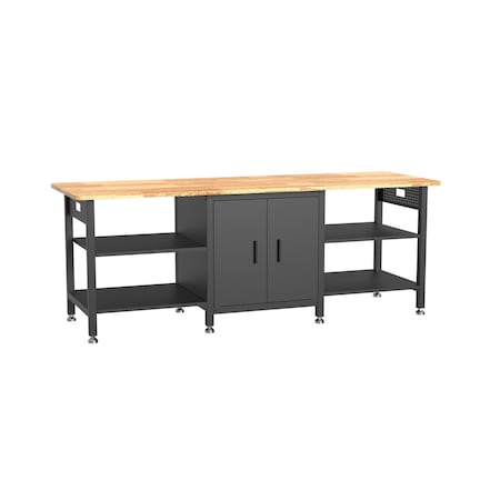 4Dock 96 in x 30 in Heavy-Duty Cabinet Workbench WST205-9630