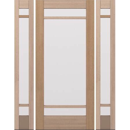 Doornmore G10302, 65.25" x 82" ( 36" Door + 2x12" Side) Left Hand, Mahogany SDL 3 Lite Exterior Door G10302-SW-3680-G10302-SL_1-2_LI