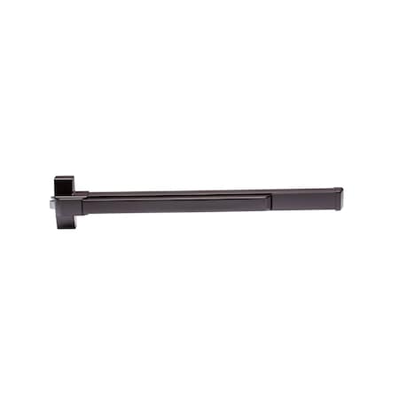 Global Door Controls EDTBAR Series Duronodic Grade 1 Commercial 36 in. Fire Rated Rim Touch Bar Exit Device TH1100EDTBARFDU