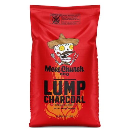 Meat Church Pitmaster Favorite All Natural Hardwood Lump Charcoal 20 lb MC200L