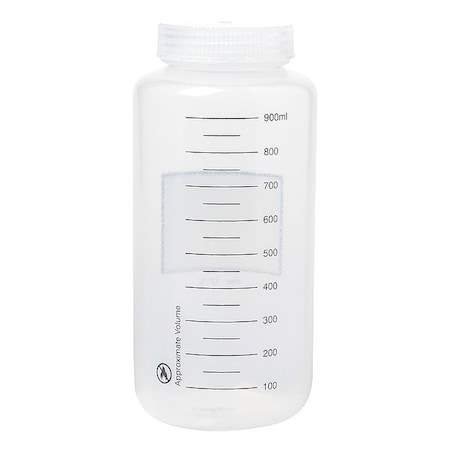 Zoro Select Graduated Bottle, PP, 194mm H, PK6 33703