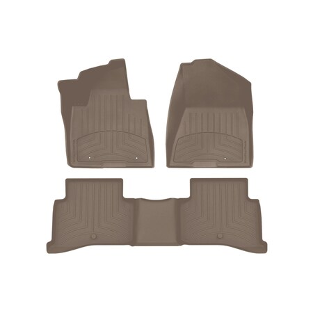 Weathertech Tan, Front and Rear FloorLiner HP 4515721IM-458162IM
