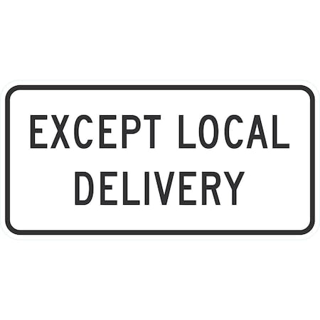 Lyle Except Local Delivery, 24x12, Engineer Grade, White G-11624-EG_24x12