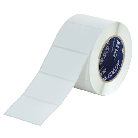 Brady Direct Thermal Printable Removable Paper Labels 2 in H x 3 in W White 1000/RL DT-19-816-1