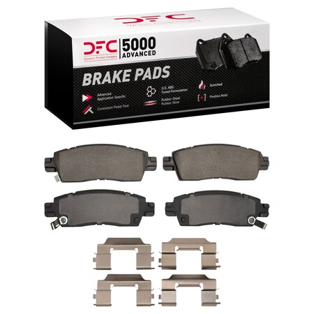 Dfc 5000 Advanced Disc Brake Pad Set,  1551-0883-01
