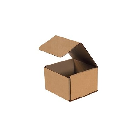 Bubblefast 50-6 x 6 x 4'' Kraft Corrugated Mailers, 50PK BFM664K