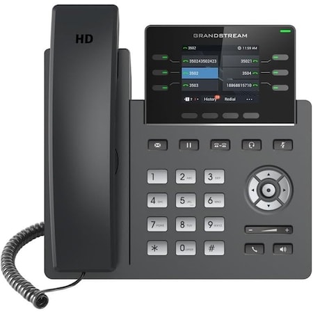 Grandstream Carrier-Grade IP Phone 2 SIP A Carrier-Grade Accounts GRP2613