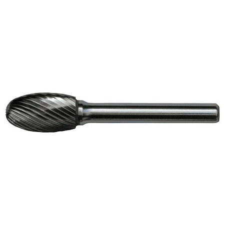 Cle-Line 3/4x1/4 Hardened Steel Shank Standard Cut Carbide SE-7 Cle-Line 1851 Egg Shaped Bur C10051