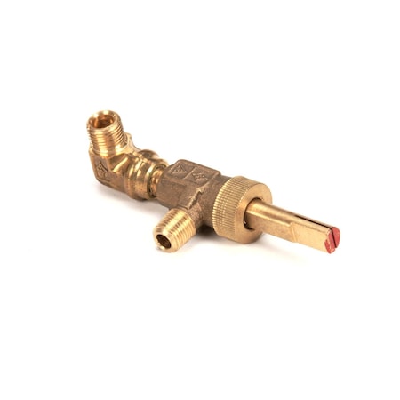 Garland Burner Valve with Elbow, On/Off, Brass 2248400