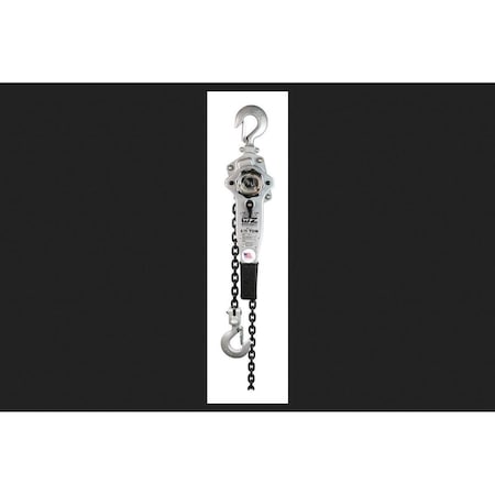 Gourmetgalley OZHDE075-10LH 10 ft. Load Chain Lever Hoist .75 Ton GO3303493