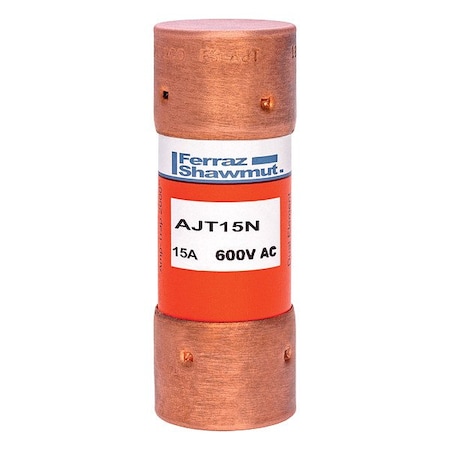 Mersen Fuse, 57.2 mm L, 400 V DC, 15 A AJT15N