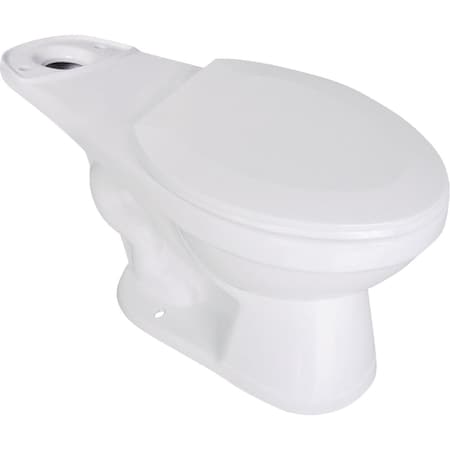 Cmi Compass Manufacturing Saranac White Elongated 16-1/2'' Tall Grab-N-Go Toilet Bowl 572-8288